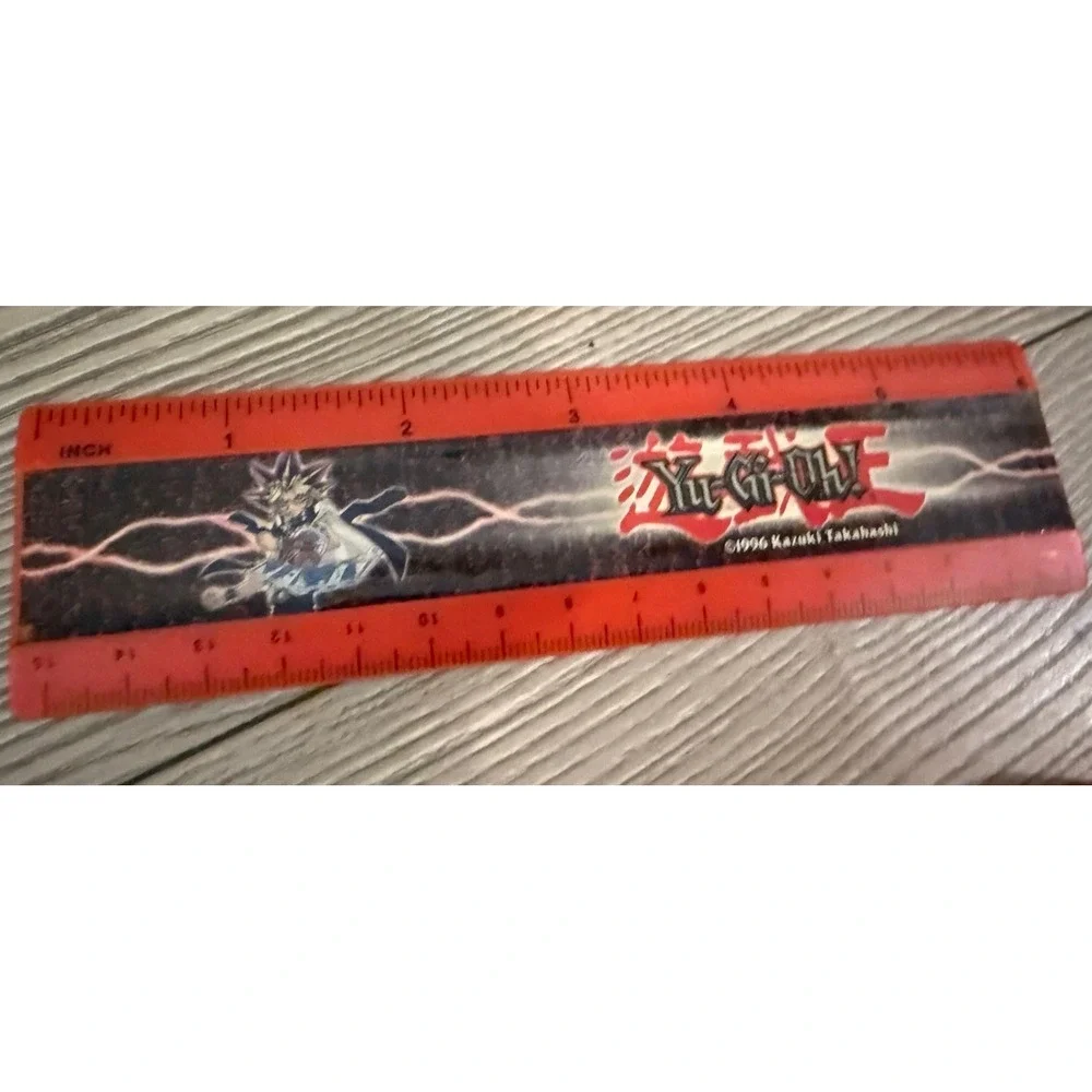 Yu-Gi-Oh Vtg‎ 1996 Ruler Pencil Notebook And  Collectible